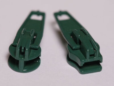 No.5 Zip Sliders Green