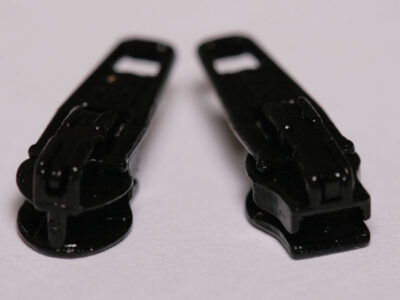 No.5 Zip Sliders Black