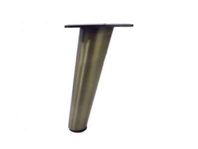 Metal Angled Leg Round 140mm MF094